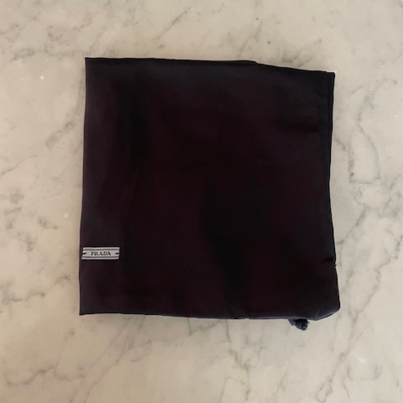 Prada Navy Satin Large Dust bag - Picture 5 of 5